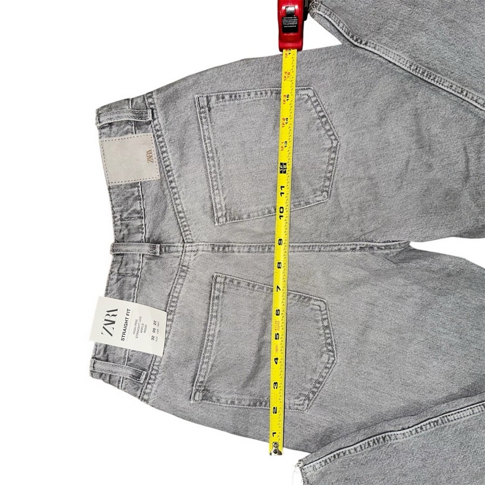 Zara Women's Gray Jeans - Picture 4 of 5